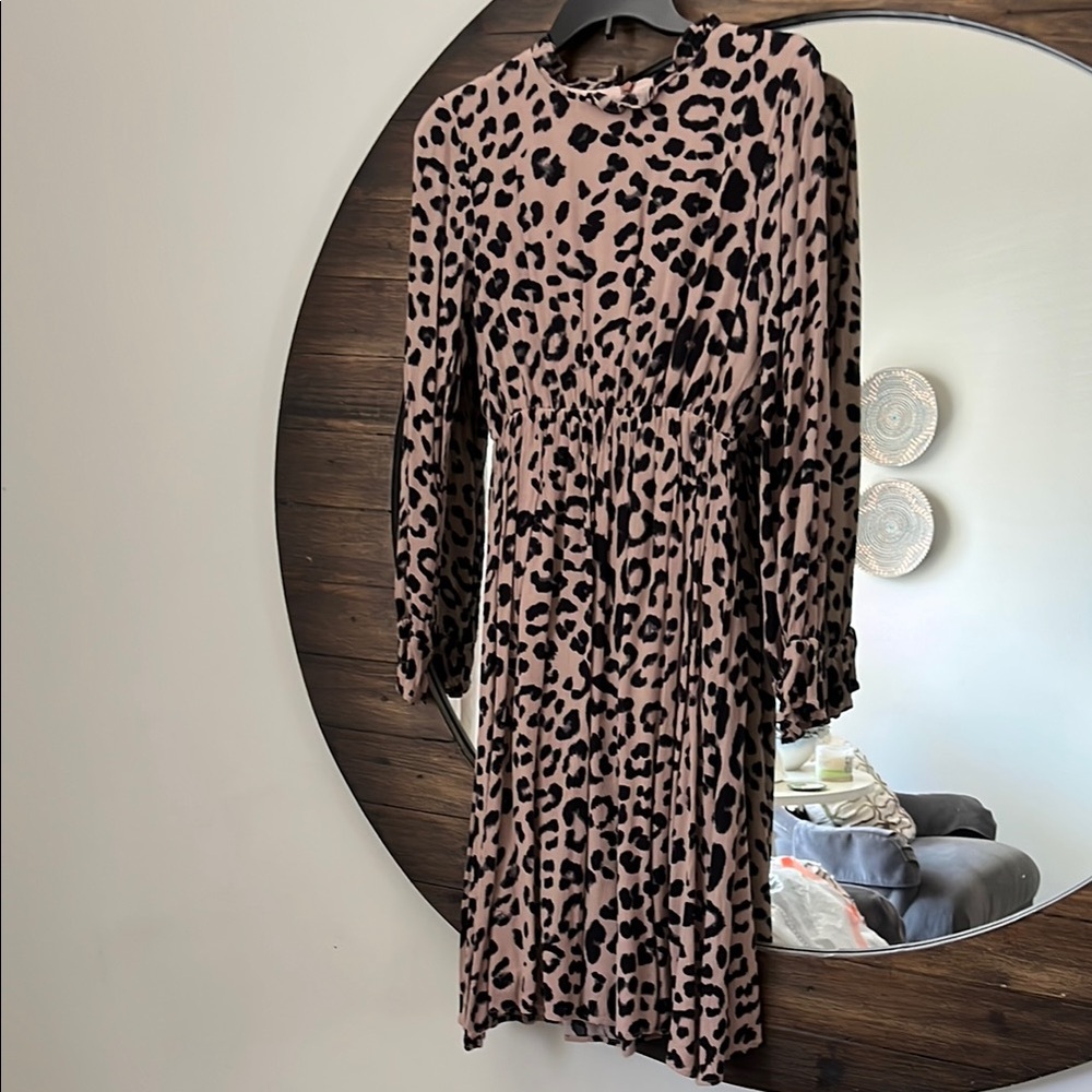 Leopard Print Women's Dress